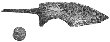 Römisches Rebmesser aus dem 2. – 3. Jh. n. Chr.